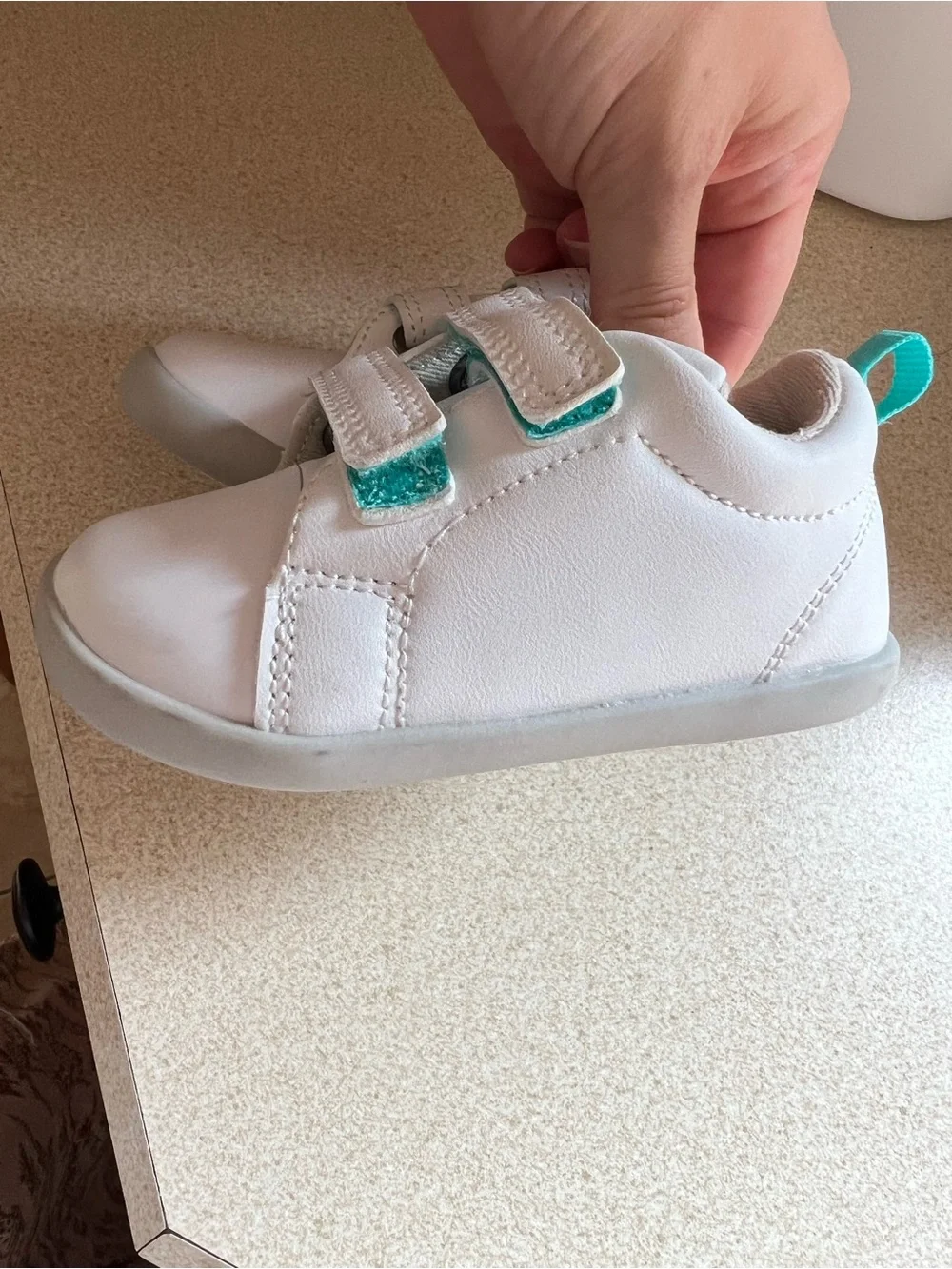Ten Little comfortable white